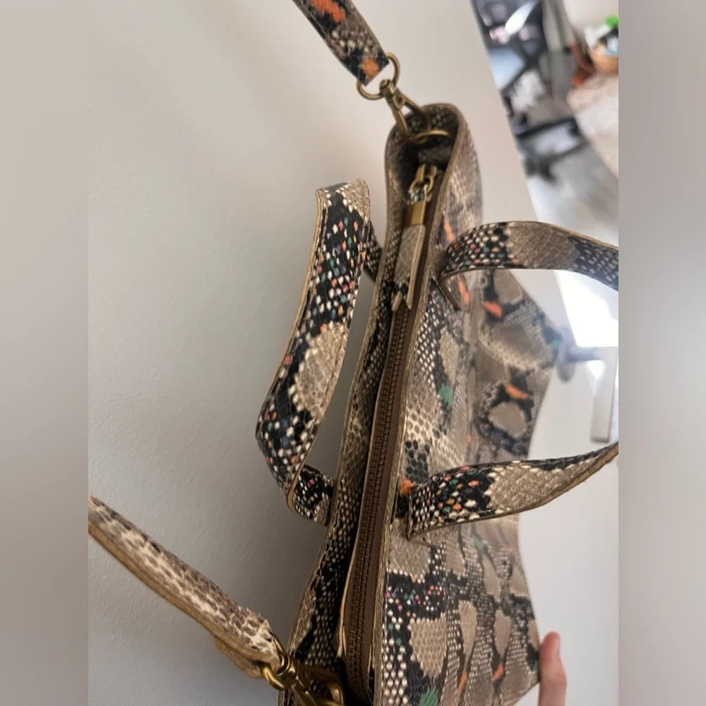 Madewell Snake Print Bag - Picture 5 of 7